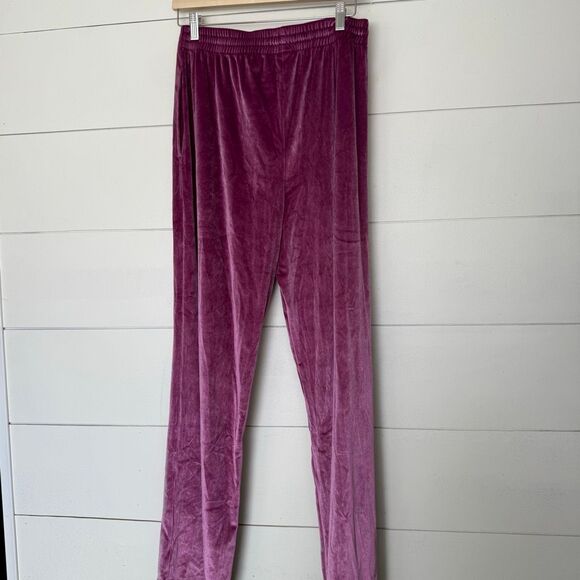 Victoria’s Secret Pink Women’s Large Velour Shine Tracksuit New Y2K style 2000s - Picture 9 of 10